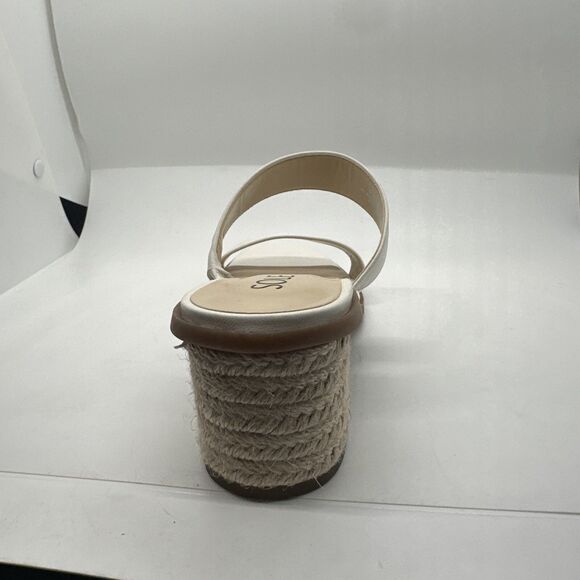 Sole Society Lunespa White Chunky Strappy Block Sandals Womens Size 8 1/2 NWT - Picture 6 of 14